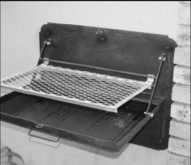 foldable wall mount braai kzn marxsteel